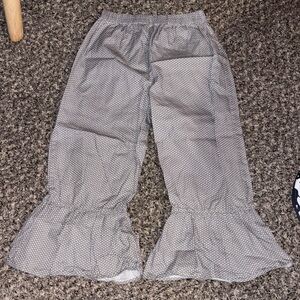 Smockadot Kids Gray Polka Dot Pants